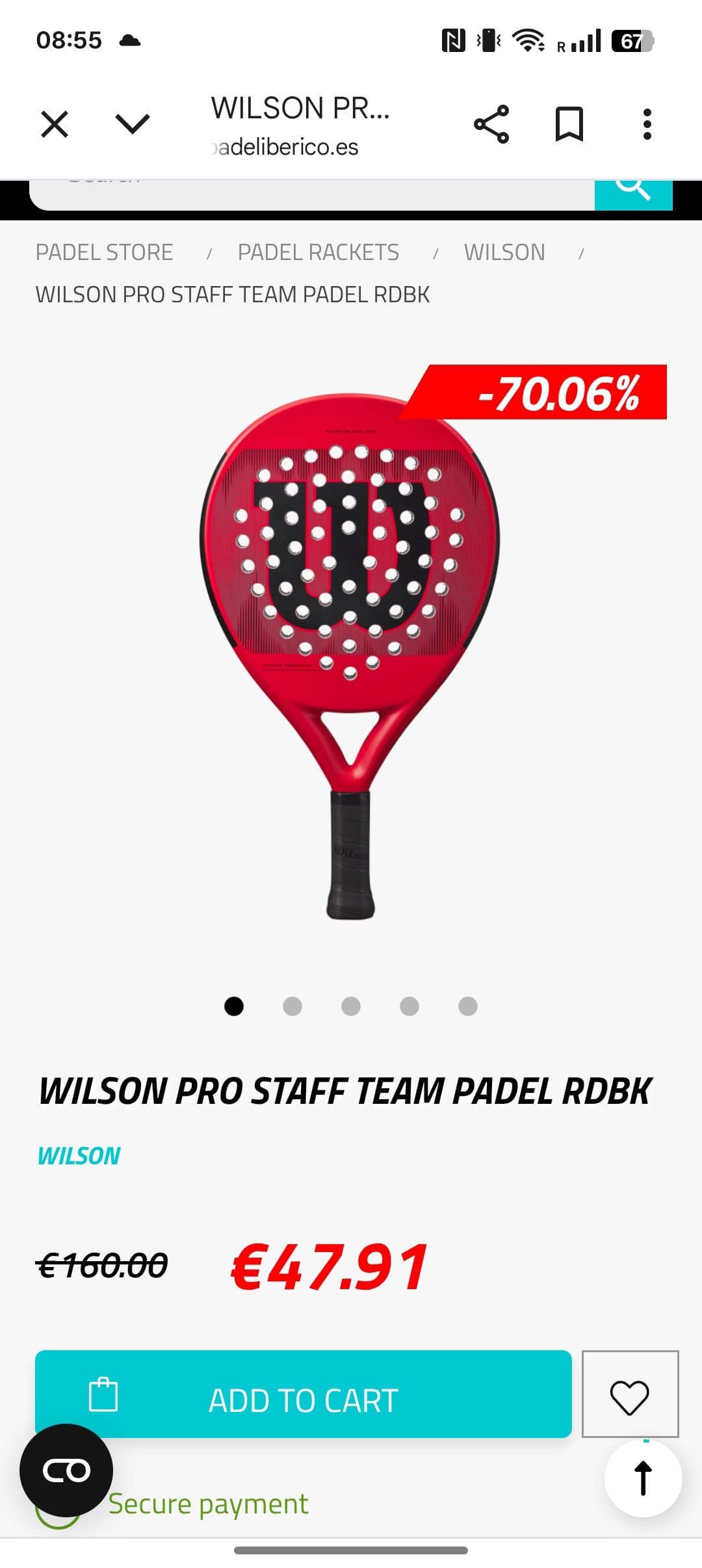 test Wilson pro